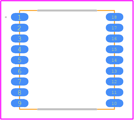 L70 - Quectel PCB footprint - Other - Other - SMD 18-pins 