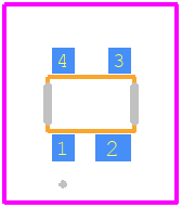 BFP640 - Infineon PCB footprint - Other - Other - BFP640-1