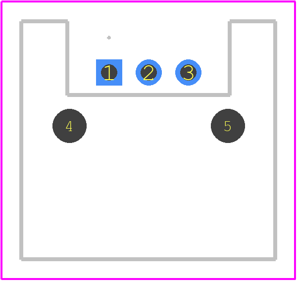 DF51-3P-2DS(20) - Hirose PCB footprint - Other - Other - DF51-3P-2DS(20)-1