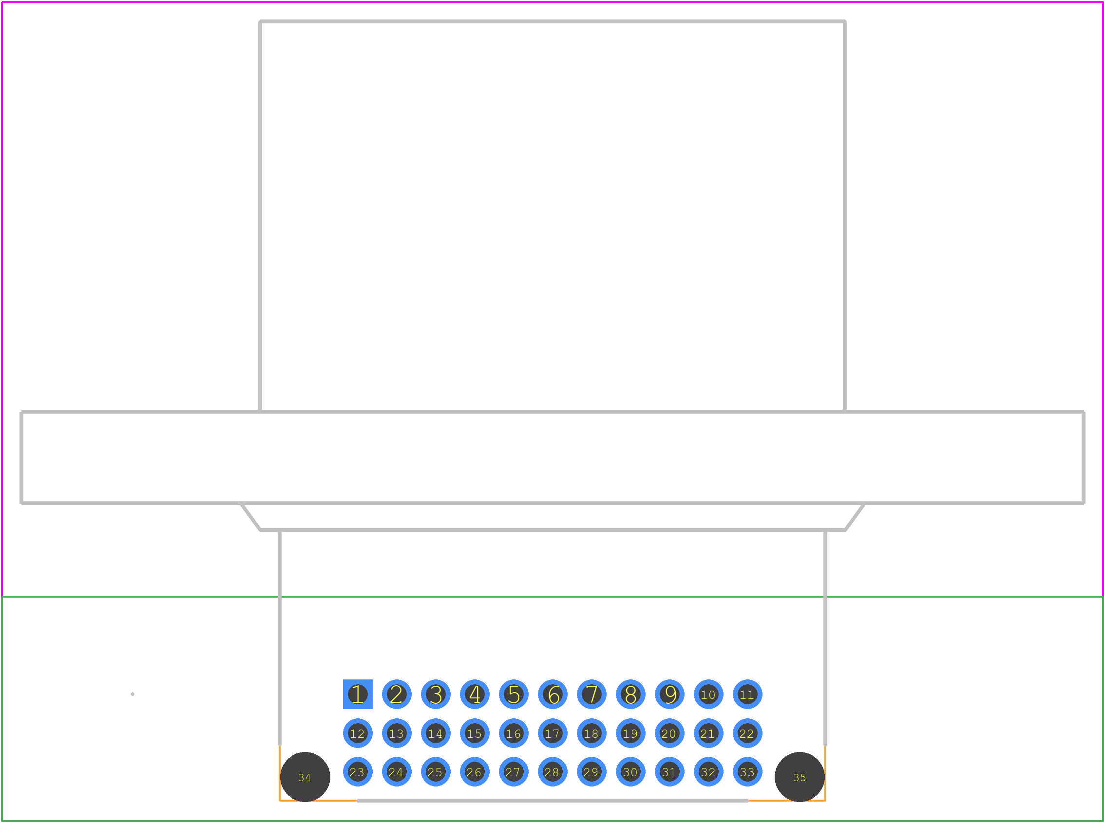 3005130001 - Molex PCB footprint - Other - Other - 3005130001-1