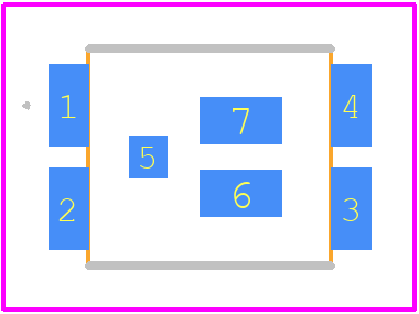 IRF6613TR1PBF - Infineon PCB footprint - Other - Other - DirectFET-MT