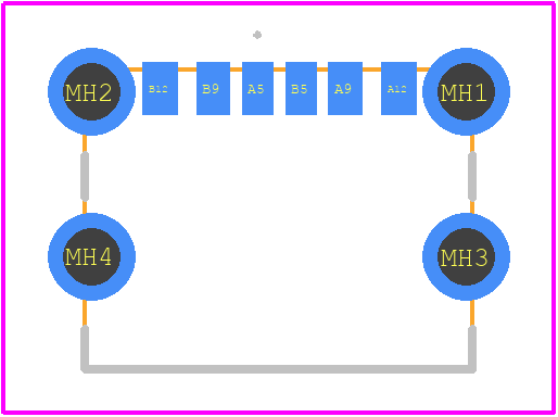 GSB1C411101DSHR - Amphenol PCB footprint - Other - Other - GSB1C411101DSHR-2