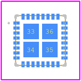 SLG46880-EV - Renesas Electronics PCB footprint - Other - Other - STQFN-32 (4.0 mm x 4.0 mm x 0.55 mm, 0.4 mm Pitch)