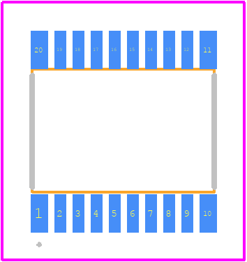 74HCS573PW-Q100J - Nexperia PCB footprint - Other - Other - SOT764-1_2025-3