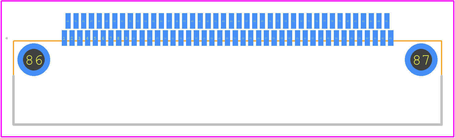 NK-2D2-085-225-TH00 - Molex PCB footprint - Other - Other - NK-2D2-085-225-TH00-1