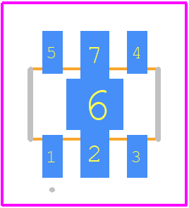 XC6222H50BPR-G - Torex PCB footprint - Other - Other - PR-G (SOT-89-5)
