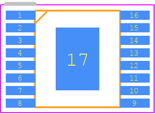 TPL8771Q - 3Peak Incorporated PCB footprint - Small Outline Packages - Small Outline Packages - ETSSOP16_2025