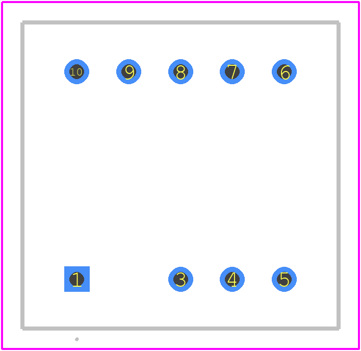 EADCD030RA2 - Everlight PCB footprint - Other - Other - 10-DIP