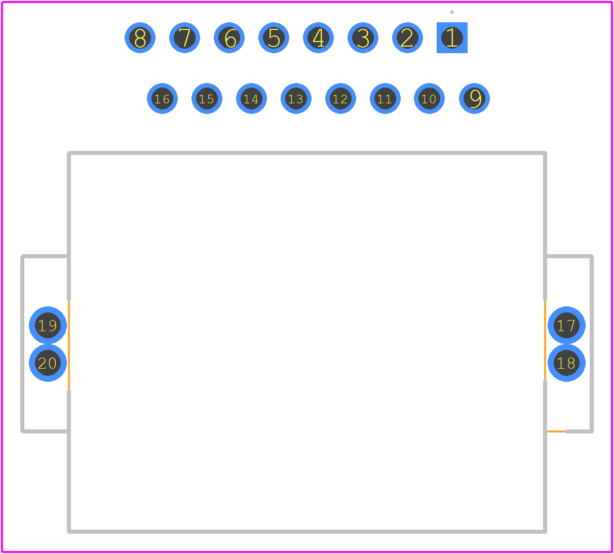 MX34TG16NF2 - JAE PCB footprint - Other - Other - MX34TG16NF2-2