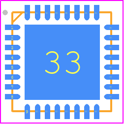 ML86112GDZ0AX - ROHM Semiconductor PCB footprint - Quad Flat No-Lead - Quad Flat No-Lead - 32-WFQFN Exposed Pad_2026-1.1