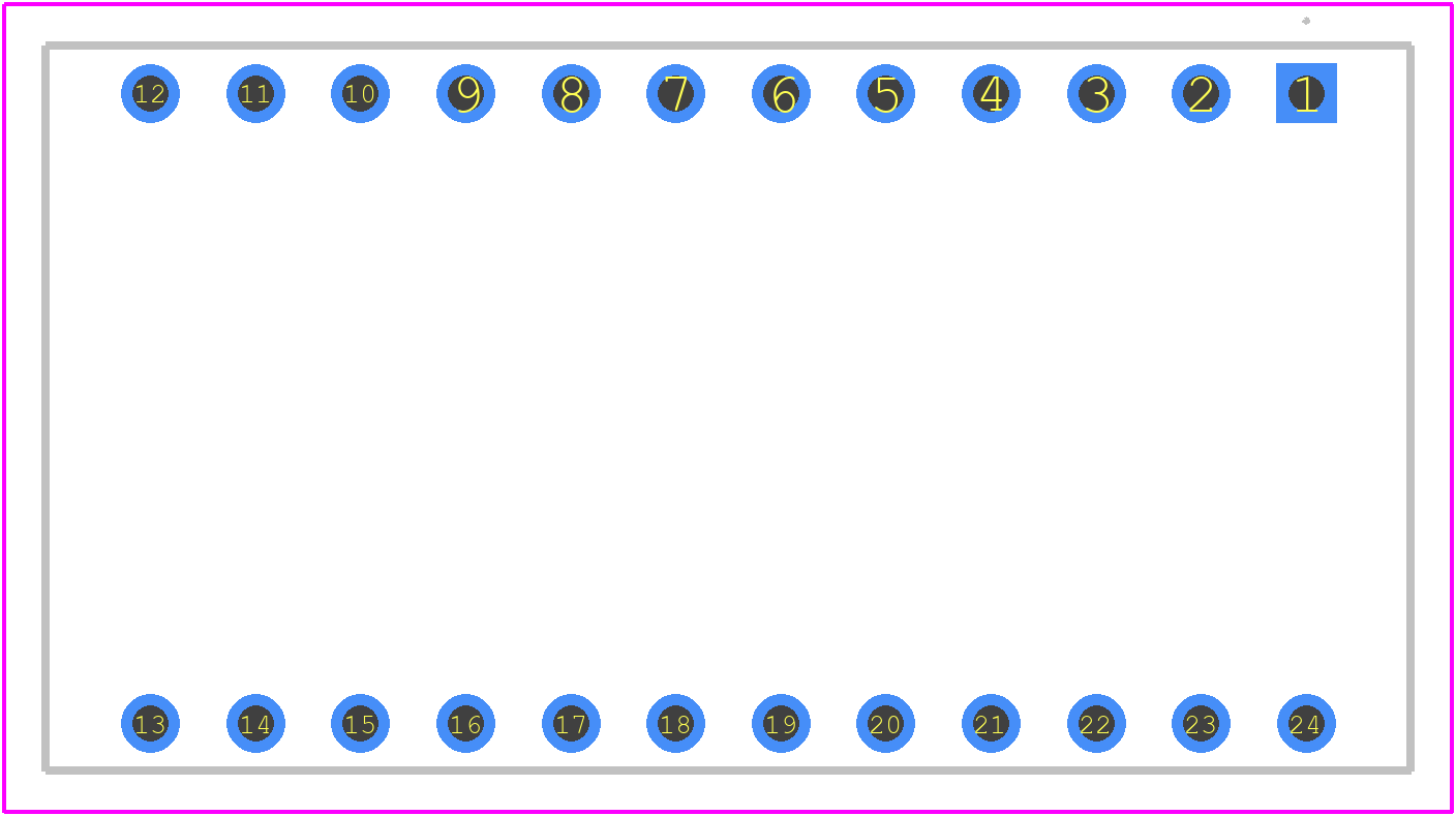 24-6511-10 - ARIES PCB footprint - Other - Other - DIP-24