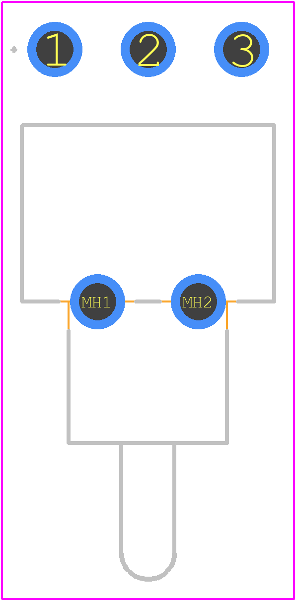 1-1825136-3 - TE Connectivity PCB footprint - Other - Other - 1-1825136-3-3