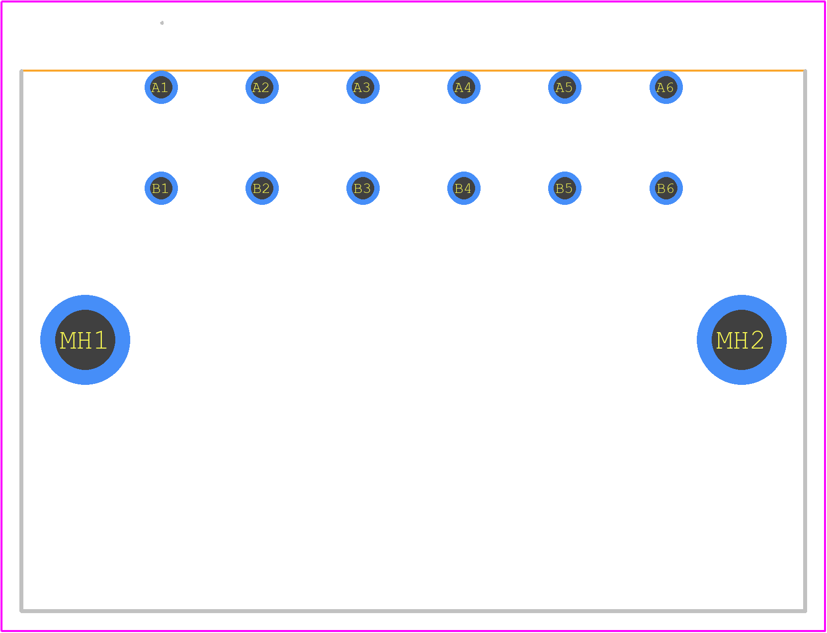 1-316081-2 - TE Connectivity PCB footprint - Other - Other - 1-316081-2-4