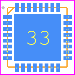 HMC583LP5 - Analog Devices PCB footprint - Quad Flat No-Lead - Quad Flat No-Lead - LFCSP_2026-1.5-1