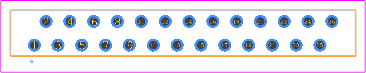 2-84534-6 - TE Connectivity PCB footprint - Other - Other - 2-84534-6-2