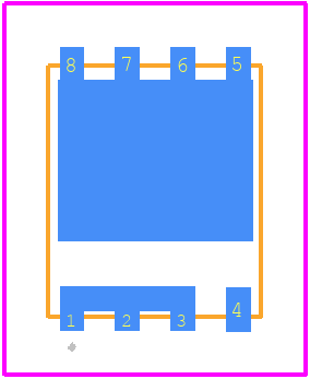 TPM1R908QM,LQ - Toshiba PCB footprint - Other - Other - SOP Advance(E)