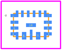 LT83401RUDB#WPBF - Analog Devices PCB footprint - Other - Other - Tiny 15-Lead 3mm × 2mm LFCSP (CP-15-1)