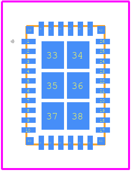LT8645SAAV#PBF - Analog Devices PCB footprint - Other - Other - LQFN Package 32-Lead (6mm × 4mm × 0.94mm)_2025-2.6
