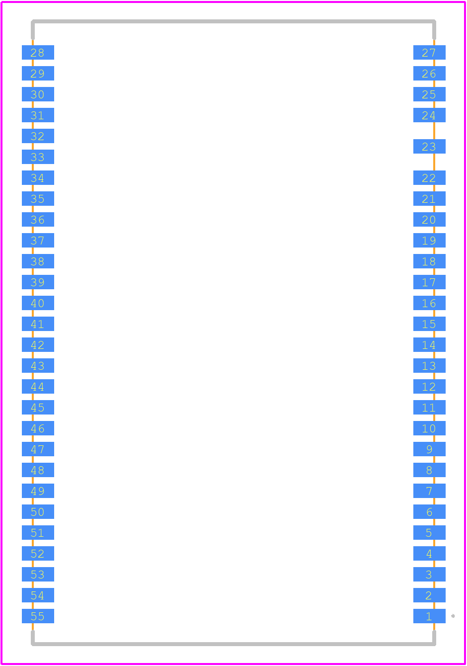 G610 A50-00 - Fibocom PCB footprint - Other - Other - 31.3 X 20.2 X 3mm