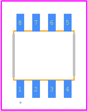 M24512E-FMN6T4 - STMicroelectronics PCB footprint - Other - Other -  SO8N -0