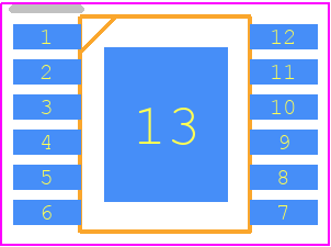 L99VR035PTR - STMicroelectronics PCB footprint - Small Outline Packages - Small Outline Packages - PowerSSO-12_2022--