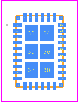 LT8646SAAV#WPBF - Analog Devices PCB footprint - Other - Other - LQFN Package 32-Lead (6mm x 4mm x 0.94mm) (Reference LTC DWG # 05-08-1512 Rev C)_01