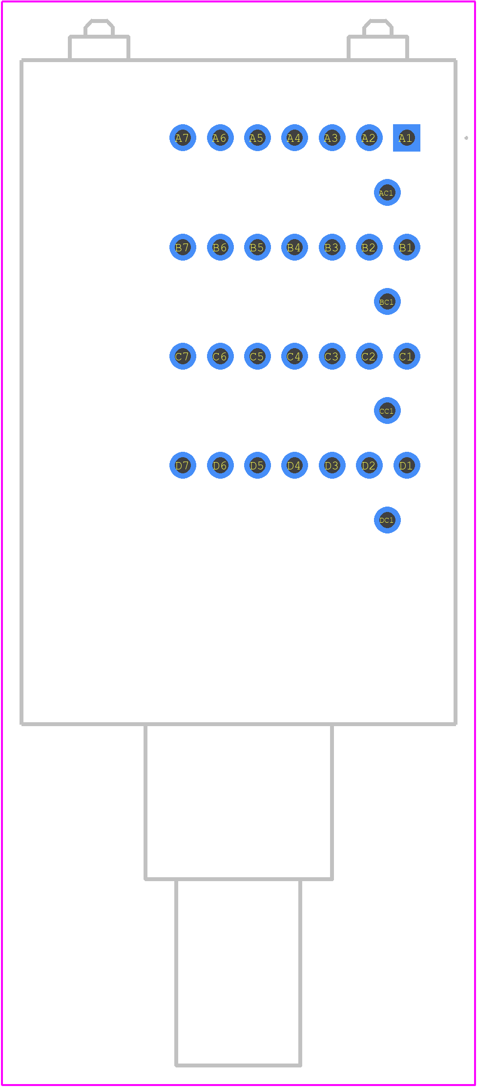 71BF36-04-1-07N - Grayhill PCB footprint - Other - Other - 71BF36-04-1-07N-2
