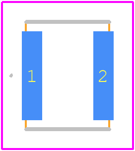 GDT25H-75-S1-RP - Bourns PCB footprint - Other - Other - GDT25H-75-S1-RP-4