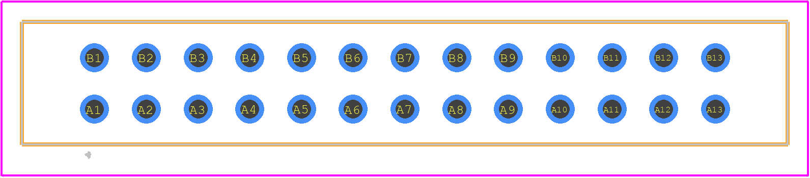 PS-D4C26 - JAE PCB footprint - Other - Other - PS-D4C26-3
