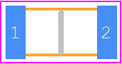 12065C474JAT2A - TDK PCB footprint - Capacitor Chip Non-polarised - Capacitor Chip Non-polarised - 1206