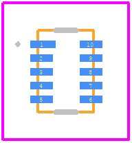 MP5099GDT-P - Monolithic Power Systems (MPS) PCB footprint - Other - Other - TQFN-10 (2mmx3mm)-12