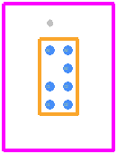 STG4159BJR - STMicroelectronics PCB footprint - Other - Other - Flip Chip 7