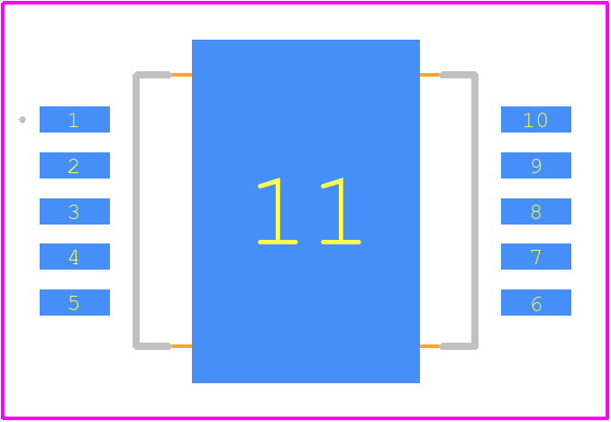 VN920DSP13TR - STMicroelectronics PCB footprint - Other - Other - PowerSO-10_2026-2.4