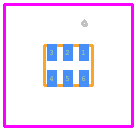 STM3301DTR - STMicroelectronics PCB footprint - Other - Other - DFN6L (1.2 x 1.0 mm)