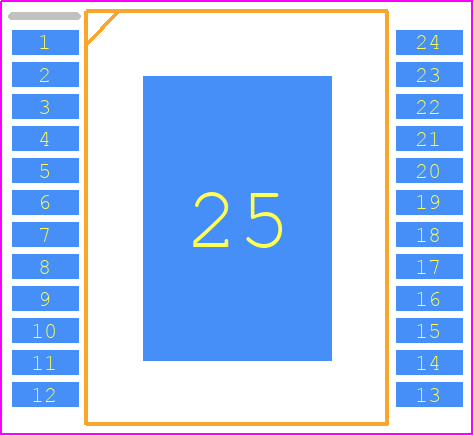 L4995RK - STMicroelectronics PCB footprint - Small Outline Packages - Small Outline Packages - PowerSSO-24_2025-11