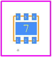 AP7375-33FDCWR-7R - Diodes Incorporated PCB footprint - Other - Other - U-DFN2020-6 (SWP) (Type UXC)_2026