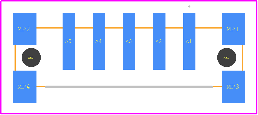 254833-E - TE Connectivity PCB footprint - Other - Other - 254833-E-2
