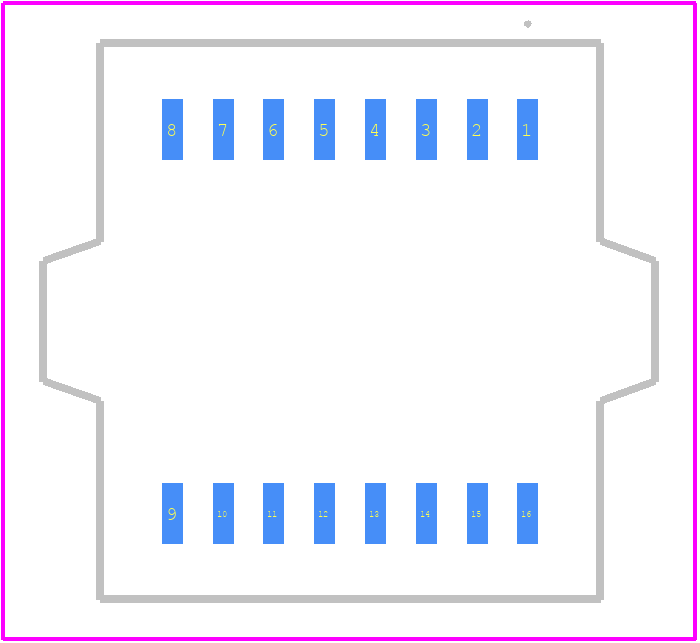 ACA-SPI-006-P06 - LOTES PCB footprint - Other - Other - ACA-SPI-006-P06-5