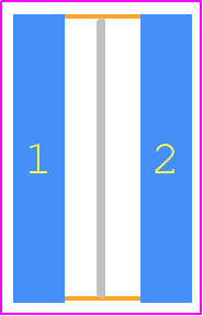 BTJ122525T2L0 - Bourns PCB footprint - Resistor Chip - Resistor Chip - BTJ122525T2L0