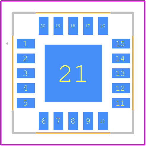 SCD43-D-R2 - Sensirion PCB footprint - Other - Other - SCD43-D-R2-1