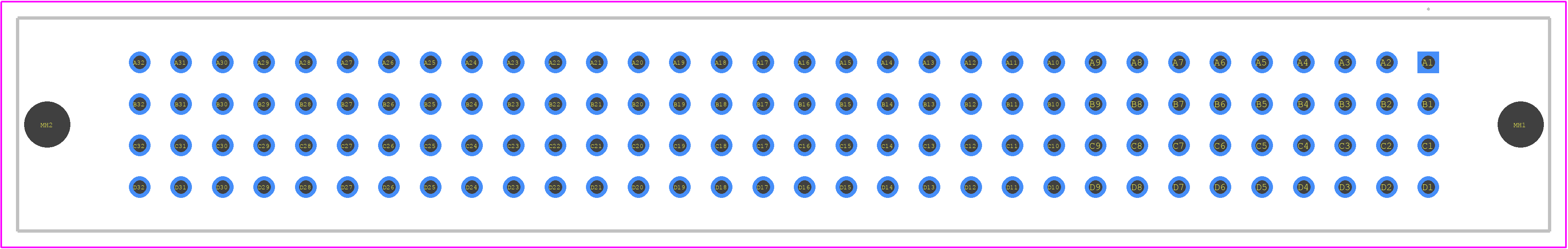 PCN10-128S-2.54DS - Hirose PCB footprint - Other - Other - PCN10-128S-2.54DS-2