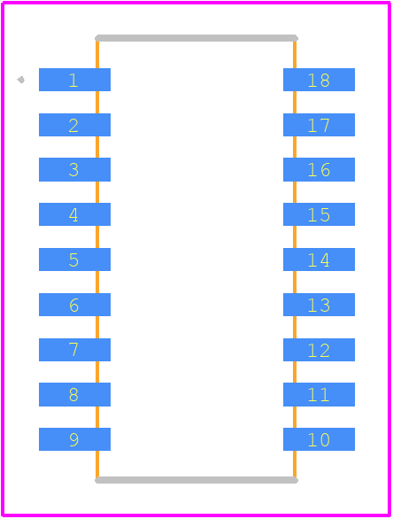 4818P-1-104LF - Bourns PCB footprint - Other - Other - 18-SOIC_2025-1.1