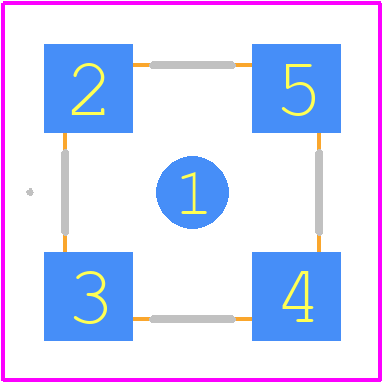 142174 - Rosenberger PCB footprint - Other - Other - 142174-2