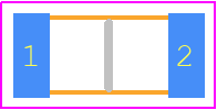 1206L150/24NR - LUTEC PCB footprint - Fuses Chip - Fuses Chip - 1206L