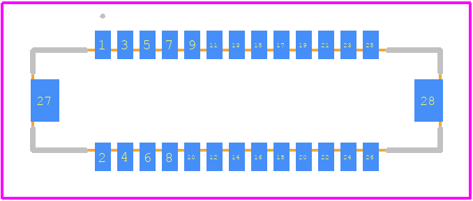 2241420260 - Molex PCB footprint - Other - Other - 2241420260-1