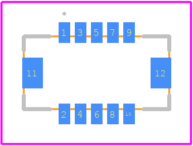 2241420100 - Molex PCB footprint - Other - Other - 2241420100-1