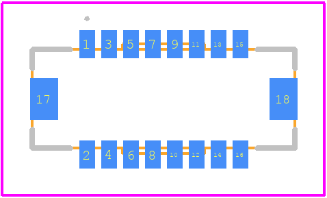2241420160 - Molex PCB footprint - Other - Other - 2241420160-2