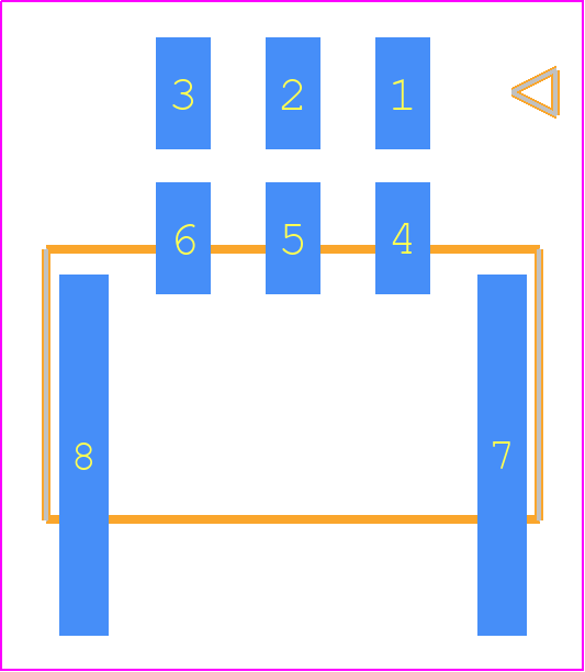 1054051406 - Molex PCB footprint - Other - Other - 1054051406
