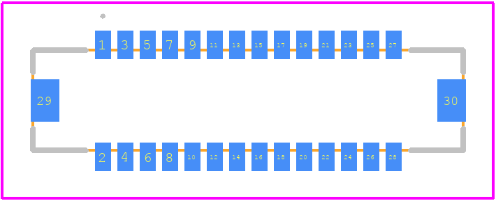 2241420280 - Molex PCB footprint - Other - Other - 2241420280-1
