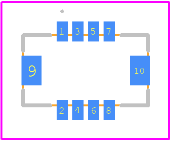 2241420080 - Molex PCB footprint - Other - Other - 2241420080-2